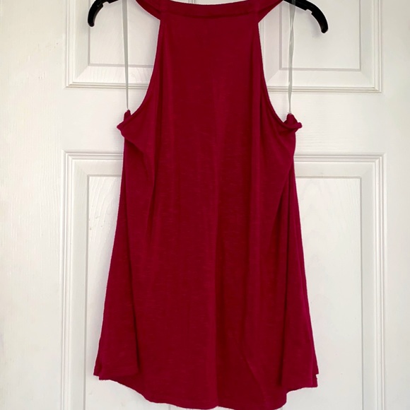 Lane Bryant Red Soft Halter Top - Picture 5 of 6